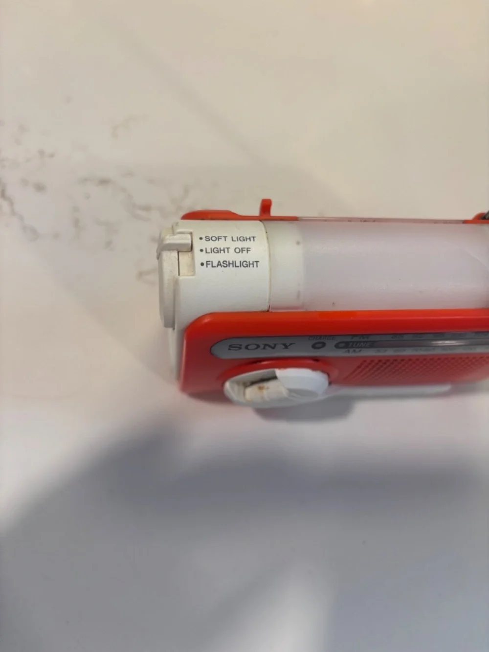 Sony ICF-B01 FM/AM Emergency Radio Power Generator Flashlight LED